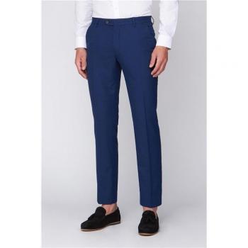Scott & Taylor Men's Navy Trousers