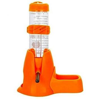 MOACC Trinknapf 125 ml – Gelbe Wasserflasche für kleine Haustiere wie Ratten, Kaninchen und Frettchen