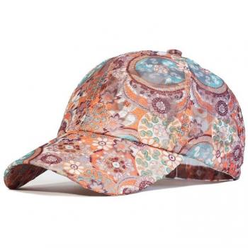 Haut de tête sportive à séchage rapide – style floral