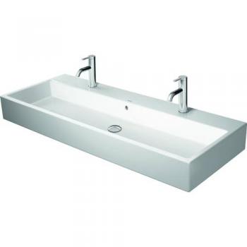 Lavabo Duravit Vero Air 120x47cm avec 2 trous de robinet