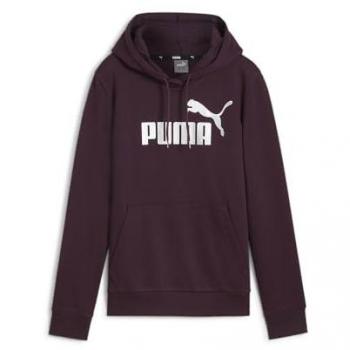 Puma Ess+ Hoodie with Metallic Logo