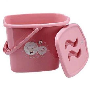 Bieco Kinderzimmer‑Windeleimer – Deckel & Tragegriff, 24 × 35 × 26 cm