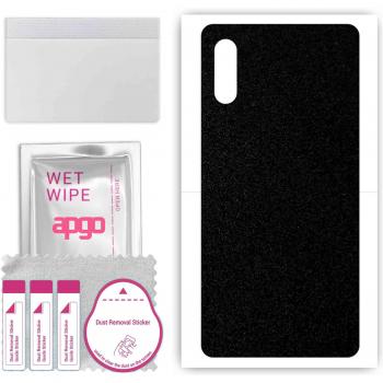 Apgo Matte Black Wrapping Film for Sony Xperia Ace II SO-41B