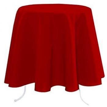 Lovely Casa N214689005 Tablecloth Red 180 x 180 cm Nelson