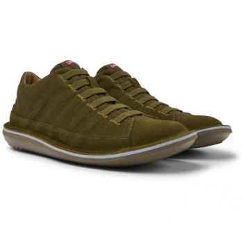 CAMPER Beetle Green Cotton Men’s Boots – 47 (EU)