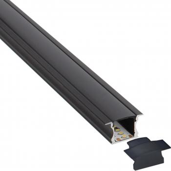 LEDBOX Perfil de Aluminio RIDA 1 Metro para Tiras LED