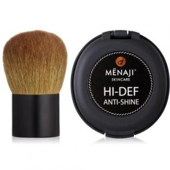 Menaji HDPV Tan Anti-Brillos con Brocha Kabuki