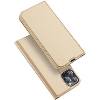 Dux Ducis iPhone 13 Pro Bookcover in Gold