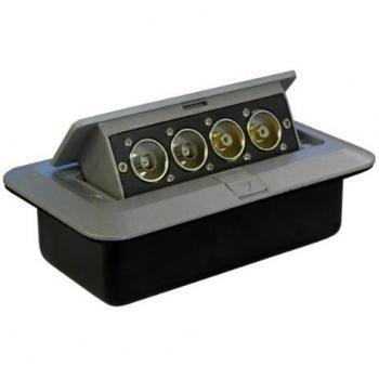 Quick‑Connect BNC & Phono AV Tray