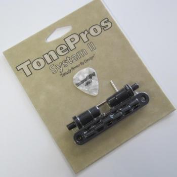 TPFA‑B Aluminum Bridge by TonePros, Tune‑O‑Matic Design, Brass Saddles