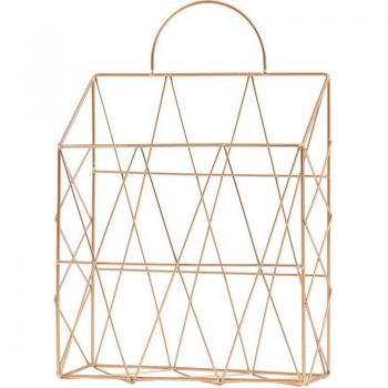 Wall-Mounted Iron Storage Basket