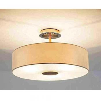 Lindby Josia Textile Ceiling Light, Modern Design, Ø 47 cm, E27