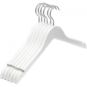 Set de 10 Perchas de Madera para Abrigos