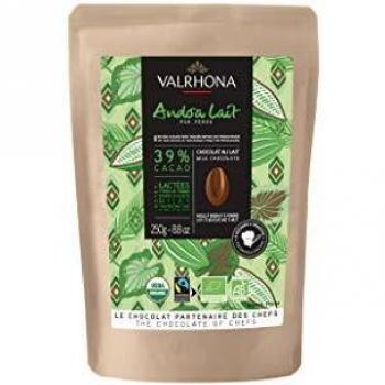 Valrhona 39% Mjölkchoklad Andoa 250g