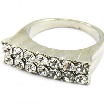 Bague Éclat Blanc de Créateur