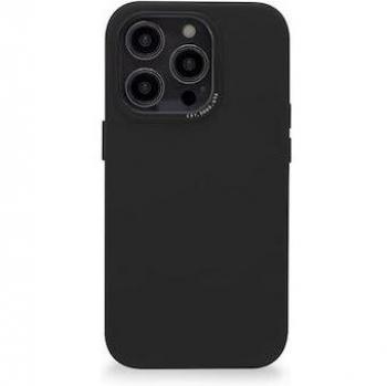 Cover in Vera Pelle Decoded per iPhone 14 Pro, Nero