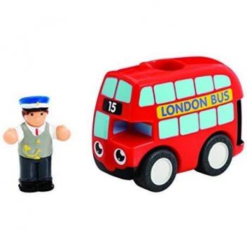 Disney Red Bus Accessories Boat Included Toy Vehicle Car