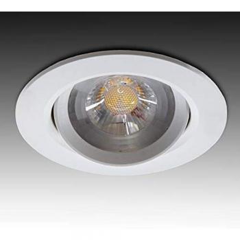 Foco LED Circular 7W 630Lm 40.000H Luz Fría [LM-4203-CW]