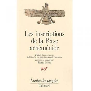 Les Inscriptions de la Perse achéménide