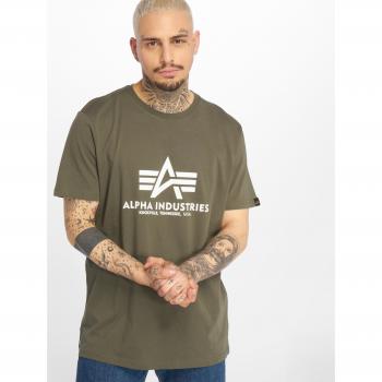 Alpha Industries Basic T-Shirt dunkelgrün