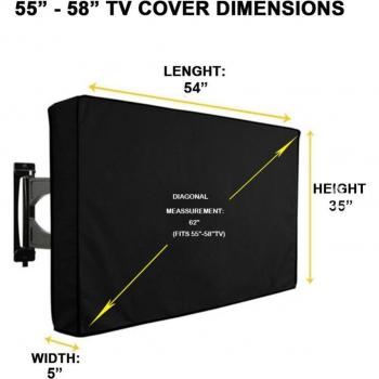 Dust and Water Resistant TV Cover