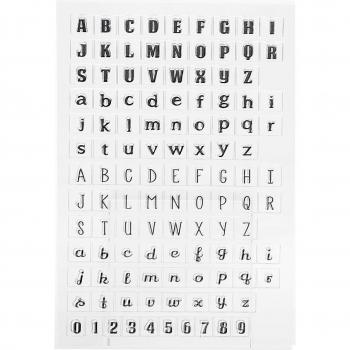 Crafting Silicone Letter Stamp Sheet for Skill Enhancement