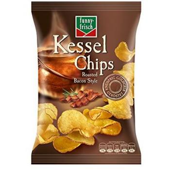 Funny-frisch Kessel Chips Röstspeck, 120 g