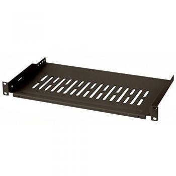 Mensola Rack 1U 255 mm Nera