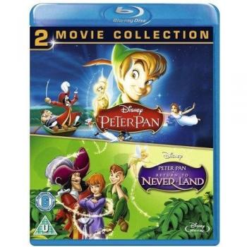DISNEY: PETER PAN / PETER PAN RETURN TO NEVERLAND (BLU RAY) NEW SEALED
