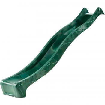 Garden Games Heavy Duty Green Wavy Slide 3m