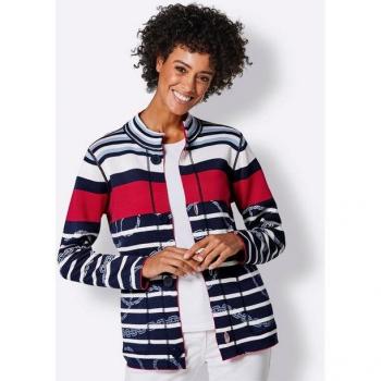 Damen Strickjacke mit 45% Baumwolle und 45% Modal