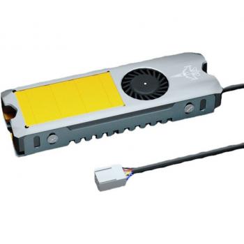 Almohadilla de refrigeración para M.2 SSD NVMe 2280 con ventilador