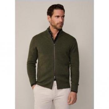 Regent Green M Hackett Zip Maglione Milano