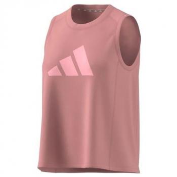 Camiseta Deportiva adidas Train Essentials MU con Logotipo Grande