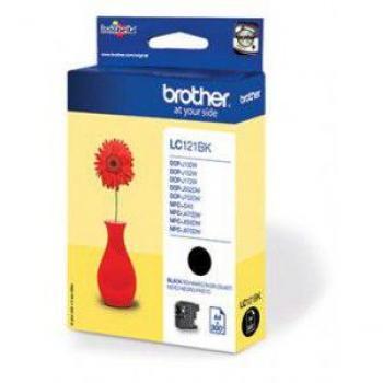 Brother LC-121BK Zwart Inktmodule
