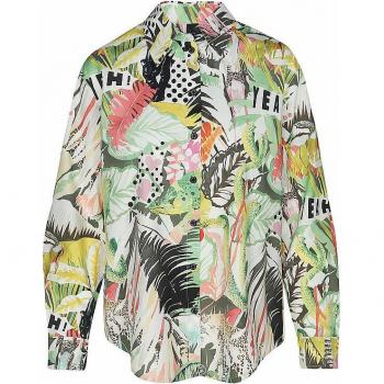 Damenbluse Marc Cain – Olivfarbig, Größe 40 (Regular Fit)
