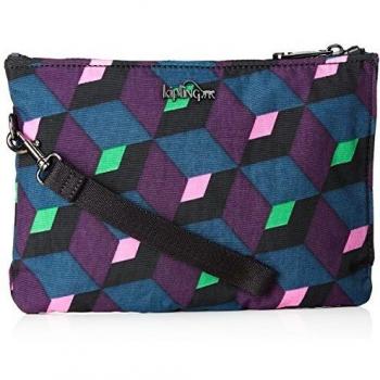Kipling ELLETTRONICO Bold Mirage Patterned Digital Pouch with Wristlet