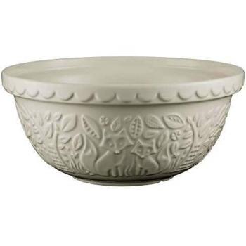Mason Cash in The Forest Patterned Design Mixing Bowl 29cm White