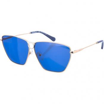 Occhiali da sole Salvatore Ferragamo A25 Golden / Blue One Size