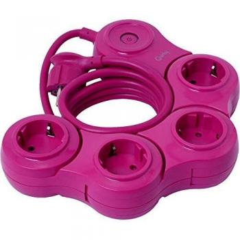 Quirky Pivot Power Pop Interno 4 prese AC 0.61m, Rosa