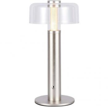 Lámpara de mesa LED regulable 1W color champán