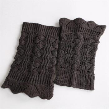 Couverture de Botte Tricotée Femmes Hiver – Jambières Courtes