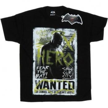 T-Shirt Nero DC Comics 12-13 Batman e Superman