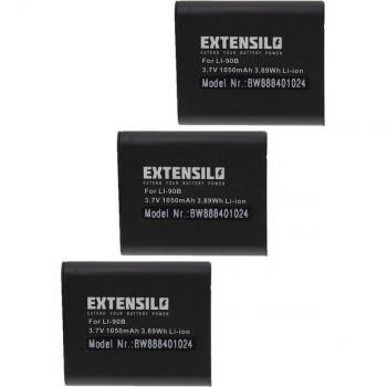 Extensilo Kameraakku 3,7 V für Olympus