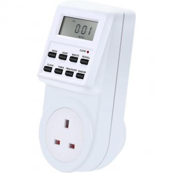 Programmable Timer Switch for EU AU US BR UK Plug Sockets