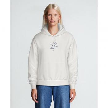 Sudadera CK Jeans Cuello Redondo Logo Mujer