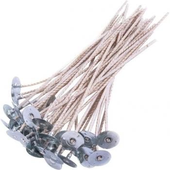 Mecha Preencargada 8” con Base para Cera Soja