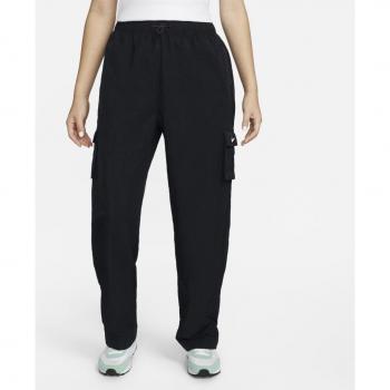 Nike L‑Size Black Cargo Straight Trousers for Women