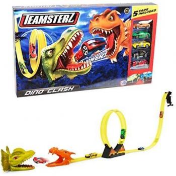 Teamsterz Dinotrux Crash Run Raceway Kit