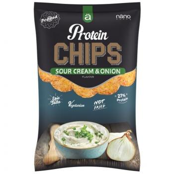 Chips Proteiche Nano Supps 40 Grammi Panna Acida e Cipolla